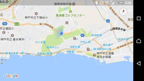 兵庫県神戸市（Googleマップ）