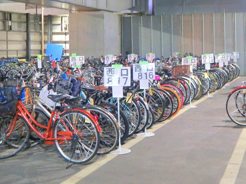 路上に放置した自転車が撤去されちゃったので返還してもらいに保管場所 